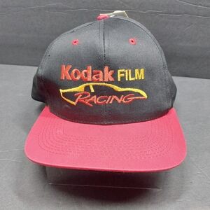 Kodak Film Racing NWT NEVER WORN Men Vtg 90s Snapback Adjustable Cap Hat